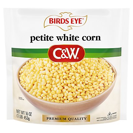 Birds Eye C&W Premium Quality Petite Frozen White Corn - 16 Oz - Image 2
