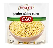 C&W Corn White Petite - 16 Oz