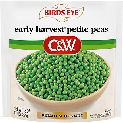 Birds Eye C&W Early Harvest Petite Peas Frozen Vegetable - 16 Oz - Image 2