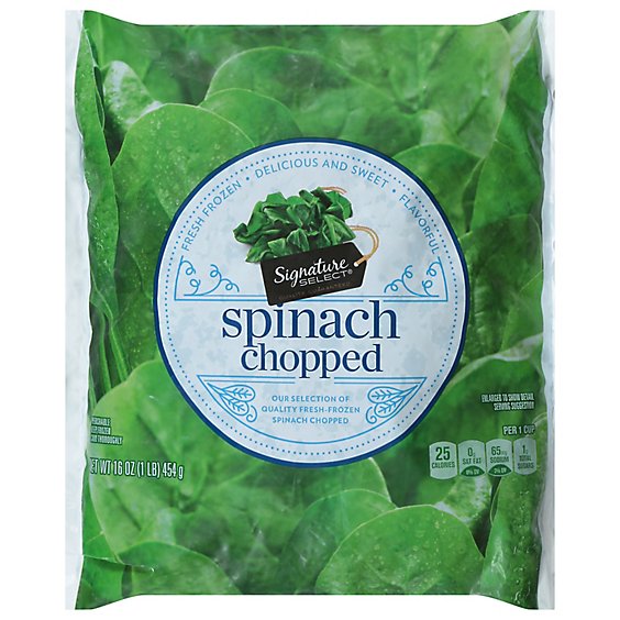 Signature SELECT Spinach Chopped - 16 Oz