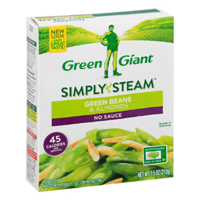 Green Giant Steamers Green Beans & Almonds 7.5 Oz Safeway
