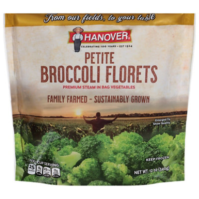 Hanover The Gold Line Broccoli Florets Petite - 12 Oz - Image 2