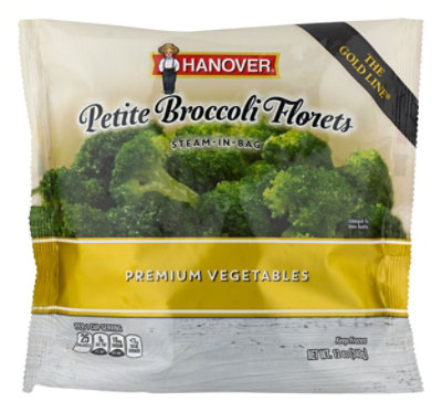 Hanover The Gold Line Broccoli Florets Petite - 12 Oz - Image 1