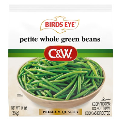 Birds Eye C&W Petite Whole Green Beans Frozen Vegetable - 14 Oz - Image 1