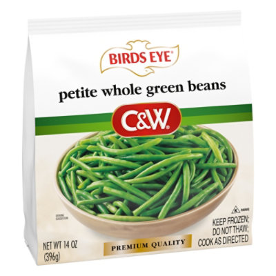 Birds Eye C&W Petite Whole Green Beans Frozen Vegetable - 14 Oz - Image 1