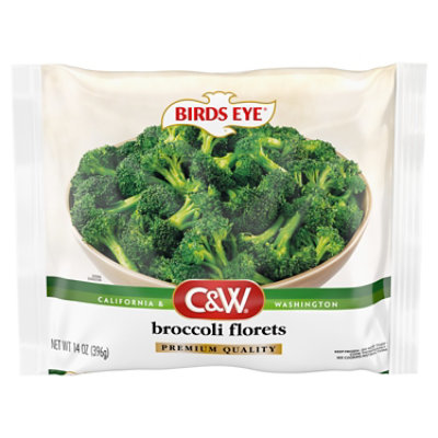 Birds Eye C&W Broccoli Florets Frozen Vegetables - 14 Oz - Image 1