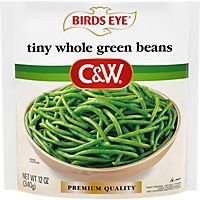 Birds Eye C&W Tiny Whole Green Beans Frozen Vegetable - 12 Oz - Image 1
