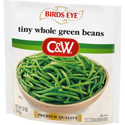 Birds Eye C&W Tiny Whole Green Beans Frozen Vegetables - 12 Oz - Image 3