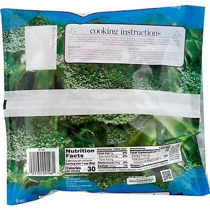 Signature SELECT Broccoli Florets Petite Steam In Bag - 12 Oz - Image 5