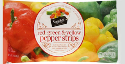 Signature SELECT Pepper Strips Red Green Yellow - 14 Oz - Image 2