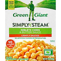 Green Giant Steamers Niblets Corn & Butter Sauce Lightly Sauced - 10 Oz - Image 2