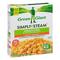 Green Giant Steamers Niblets Corn & Butter Sauce Lightly Sauced - 10 Oz - Image 1