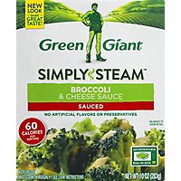 Green Giant Steamers Broccoli & Cheese Sauce Sauced - 10 Oz - Image 2