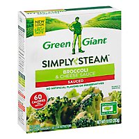 Green Giant Steamers Broccoli & Cheese Sauce Sauced - 10 Oz - Image 1