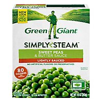 Green Giant Steamers Peas Sweet & Butter Sauce Lightly Sauced - 10 Oz - Image 3