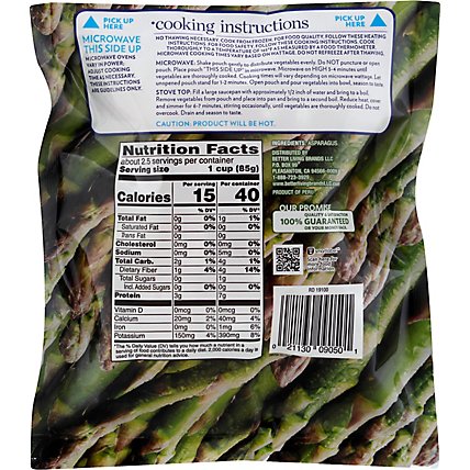 Signature SELECT Asparagus Spears Steam In Bag - 8 Oz - Image 5