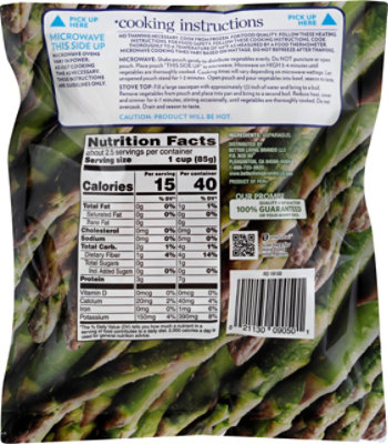 Signature SELECT Asparagus Spears Steam In Bag - 8 Oz - Image 6