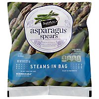 Signature SELECT Asparagus Spears Steam In Bag - 8 Oz - Image 1