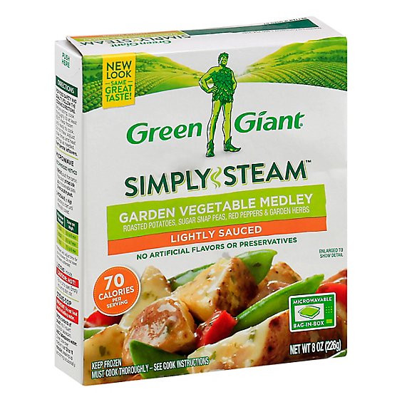 Green Giant Steamers Garden Vegetable Medley Lightly Sauced - 8 Oz