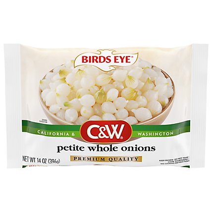 Birds Eye C&W Premium Quality Petite Whole Onions - 14 Oz - Image 1