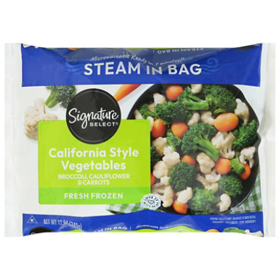 Signature SELECT California Style Vegetables Steam In Bag - 12 Oz
