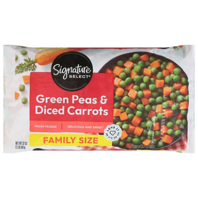 Signature SELECT Peas Green & Carrots - 32 Oz - Image 4