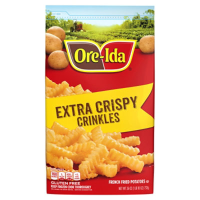 Ore-Ida Extra Crispy Crinkles French Fried Potatoes - 26 Oz - Image 4