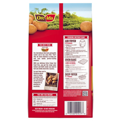 Ore-Ida Extra Crispy Fast Food French Fries French Fried Potatoes - 26 Oz - Image 7