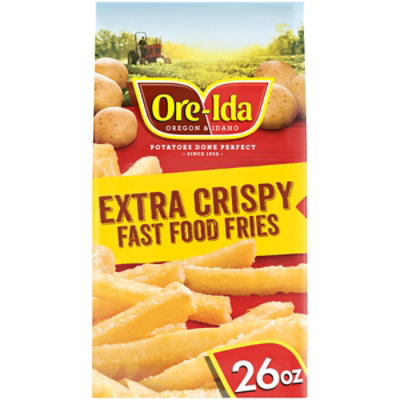  Ore-Ida Potatoes French Fried Fast Food Extra Crispy - 26 Oz 