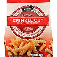 Signature SELECT Potatoes French Fried Crinkle Cut Classic - 32 Oz - Image 2