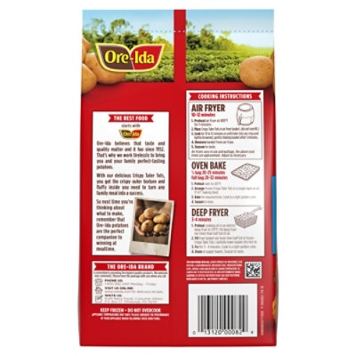 Ore-Ida Crispy Tater Tots Seasoned Shredded Frozen Potatoes - 32 Oz - Image 7