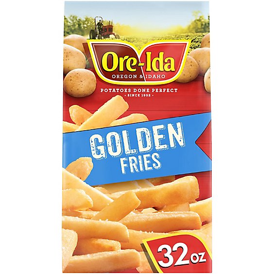 Ore-Ida Golden Fries French Fried Frozen Potatoes Bag - 32 Oz