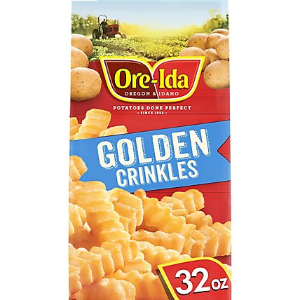 Ore-Ida Golden Crinkles French Fries Fried Frozen Potatoes Bag - 32 Oz - Image 4