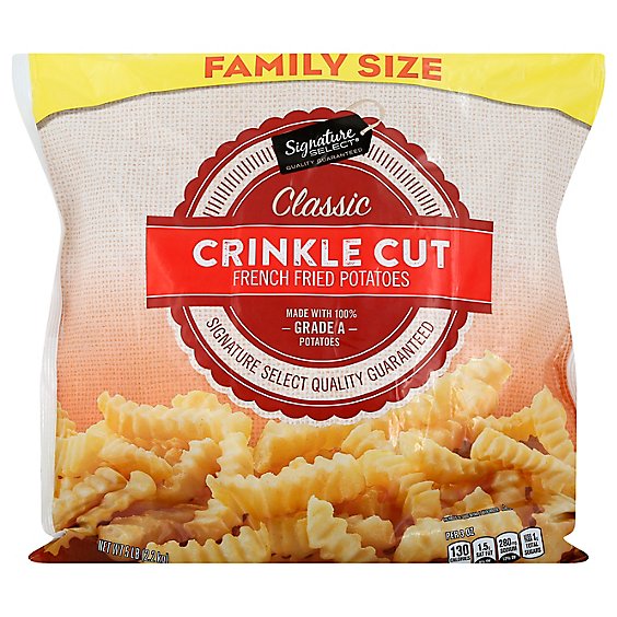 Signature SELECT Potatoes French Fried Crinkle Cut Classic - 5 Lb