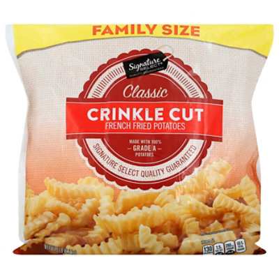 Great Value Crinkle Cut French Fried Potatoes, 32 oz Bag (Frozen)