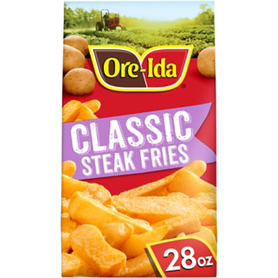 Ore-Ida Golden Thick Cut Steak French Fries Fried Frozen Potatoes Bag - 28 Oz - Image 1