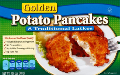 Golden Pancakes Potato 8 Count - 10.6 Oz - Image 2