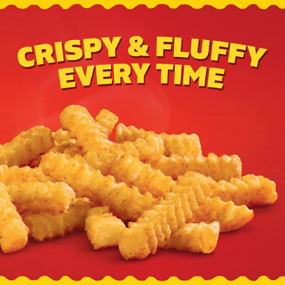 Ore-Ida Extra Crispy Seasoned Crinkles French Fries Fried Frozen Potatoes - 26 Oz - Image 3