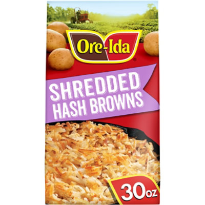 Ore-Ida Shredded Hash Brown Frozen Potatoes Bag - 30 Oz - Image 1