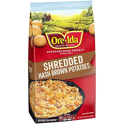 Ore-Ida Shredded Hash Brown Frozen Potatoes Bag - 30 Oz - Image 7
