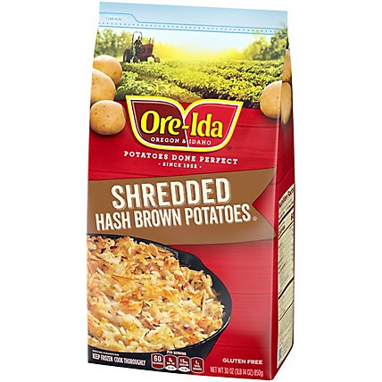 Ore-Ida Shredded Hash Brown Frozen Potatoes Bag - 30 Oz - Image 8