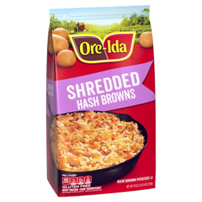 Ore-Ida Shredded Hash Brown Frozen Potatoes Bag - 30 Oz - Image 7