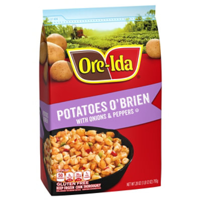 Ore-Ida Potatoes O'Brien with Onions & Peppers Frozen Potatoes - 28 Oz - Image 8