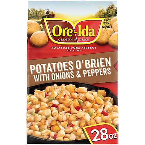 Ore-Ida Potatoes O Brien With Onions & Peppers - 28 Oz 