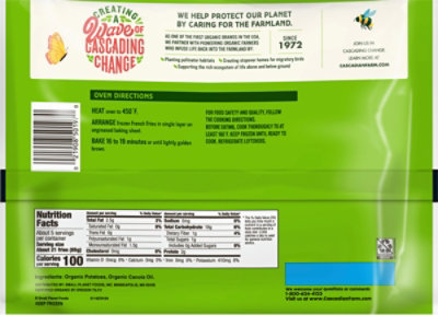 Cascadian Farm Organic Fries French Crinkle Cut - 16 Oz - Image 6