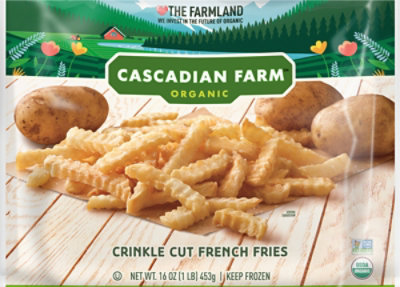 Cascadian Farm Organic Fries French Crinkle Cut - 16 Oz - Image 2