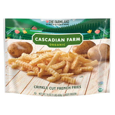 Cascadian Farm Organic Fries French Crinkle Cut - 16 Oz - Image 1