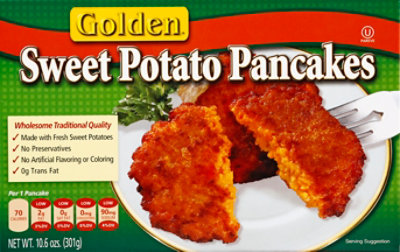 Golden Pancakes Sweet Potato 8 Count - 10.6 Oz - Image 2