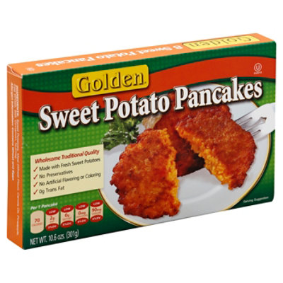 Golden Pancakes Sweet Potato 8 Count - 10.6 Oz - Image 1