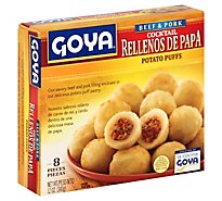 Goya Potato Puffs Cocktail Beef 9 Count - 7.5 Oz